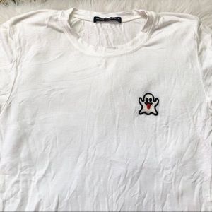 Brandy Melville T-shirt Snapchat Ghost Tops Sticke